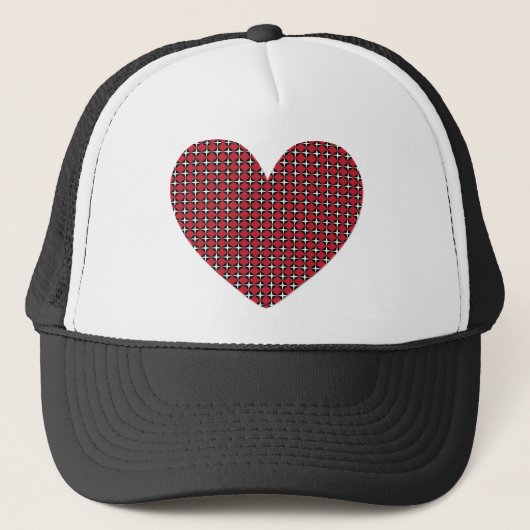 Casquette Coeur diamant (Devant)