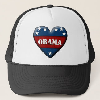 Casquette coeur patriotique obama