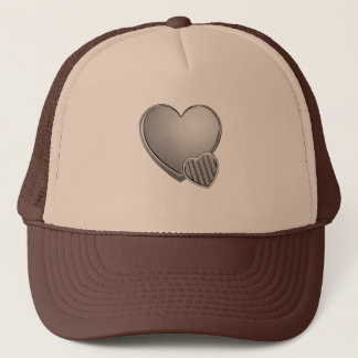 Casquette Coeurs Chrome