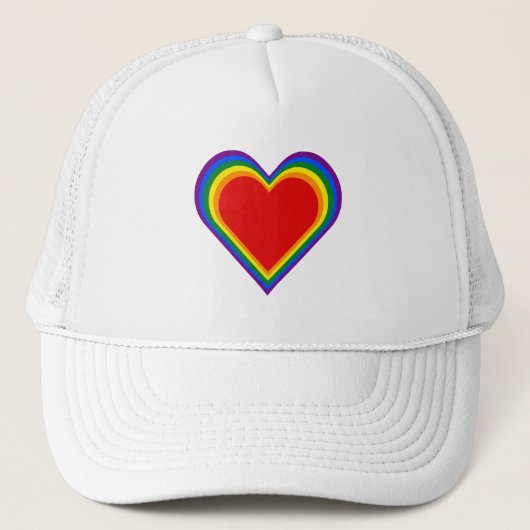 Casquette Coeurs de fierté (Devant)
