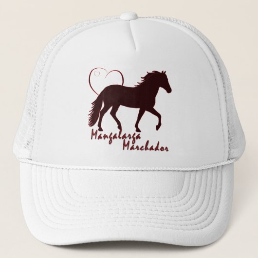 Casquette Coeurs de Mangalarga Marchador (Devant)