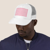 Casquette Coeurs Polka (En situation)