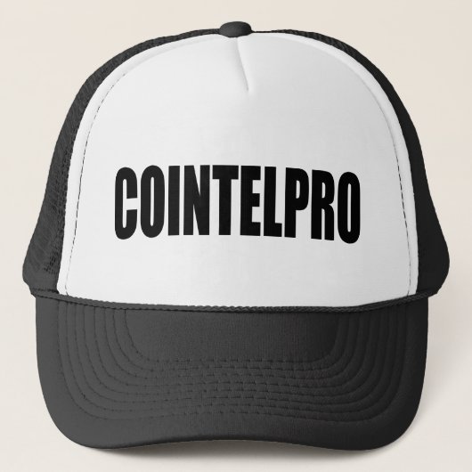 CASQUETTE COINTELPRO (Devant)