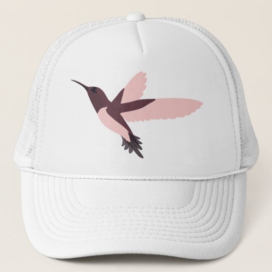 Casquette Colibri rose (Devant)