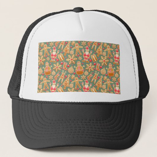 Casquette Collage de Noël (Devant)