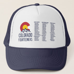 Casquette Colorado 14ers Fourtins Montagne Souvenirs