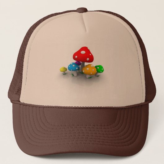 Casquette colored-mushrooms-1280x800 (Devant)
