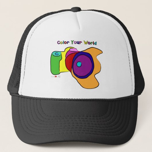 Casquette Colorez votre monde (Devant)
