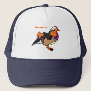Casquette Colorful mandarin duck