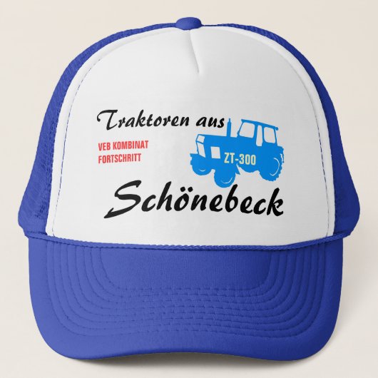 Casquette Combinaison de design publicitaire Progress (Devant)