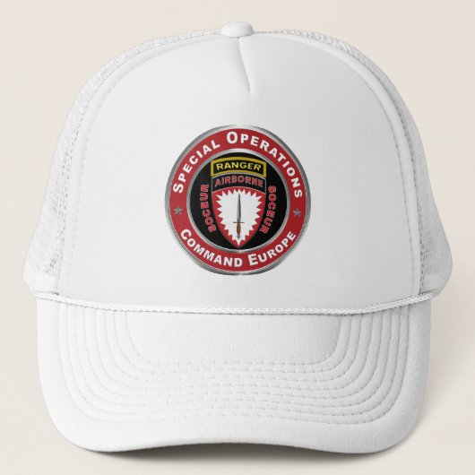 Casquette Commandement des opérations spéciales de la SOCEUR (Devant)