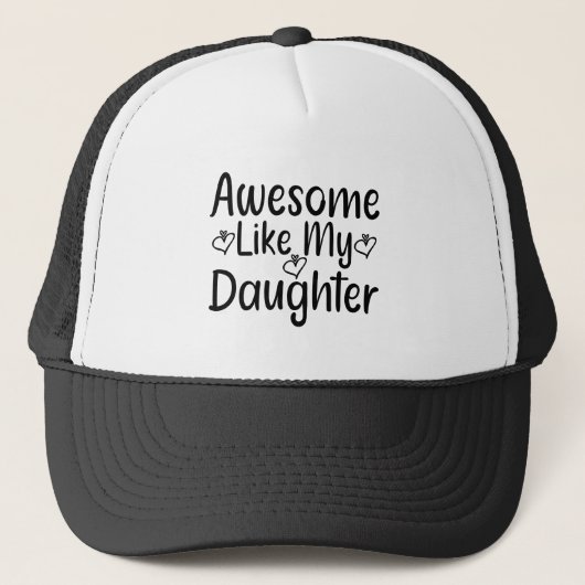 Casquette Comme Ma Fille (Devant)