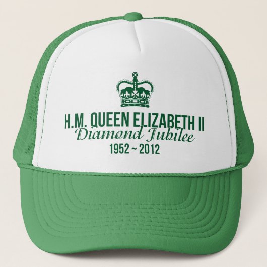 Casquette commémoratif de jubilé de diamant (Devant)