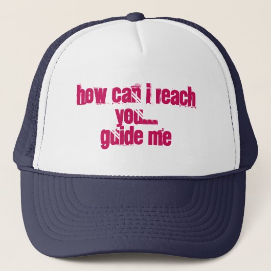 Casquette Comment puis-je vous joindre... me guider Sweat -  (Devant)