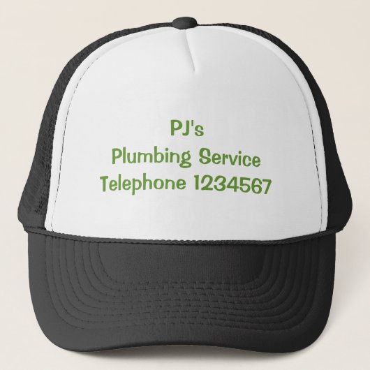 CASQUETTE COMMERCES - PLUMBES (Devant)
