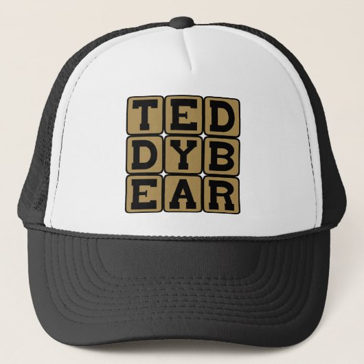 Casquette Compagne de lit de nounours (Devant)