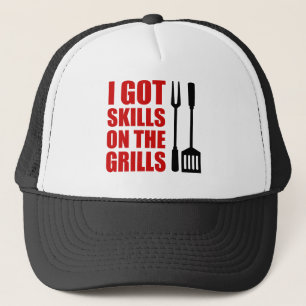 Casquette Compétences Sur Les Grillades