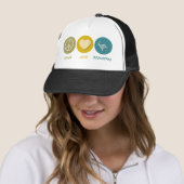 Casquette Comptabilité d'amour de paix (En situation)