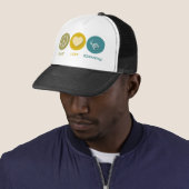 Casquette Comptabilité d'amour de paix (En situation)