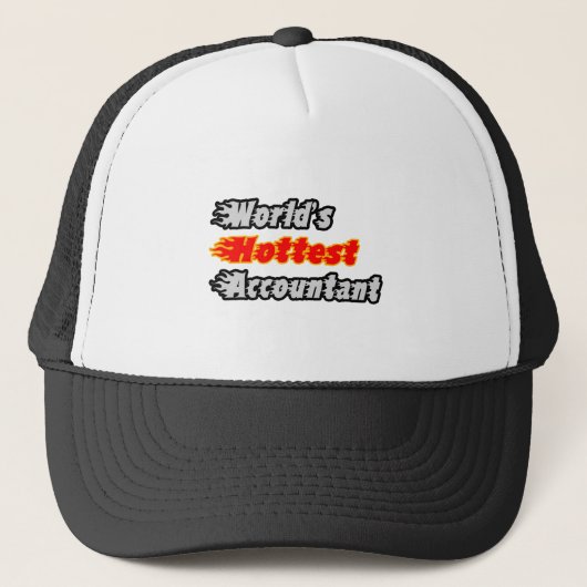 Casquette Comptable le plus audacieux du monde (Devant)
