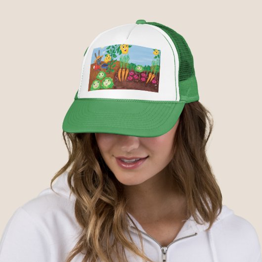 Casquette Compte-Jardin de temps (En situation)