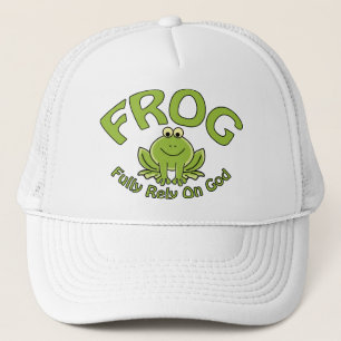 Casquette Comptez entièrement sur Dieu