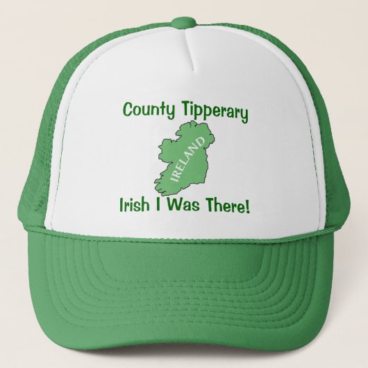 Casquette Comté Tipperary Irlande Trucker Hat (Devant)