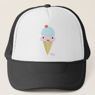 Casquette Conception adorable mignonne de la crème glacée
