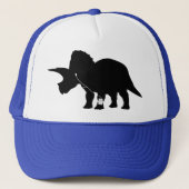 Casquette Conception affectueuse de Triceratops de musique (Devant)