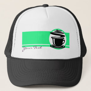 Casquette Conception chaude de café