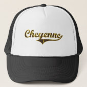 Casquette Conception classique de Cheyenne Wyoming (Devant)