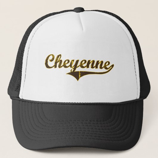 Casquette Conception classique de Cheyenne Wyoming (Devant)