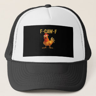 Casquette Conception créative et décontractée Funny F Caw F
