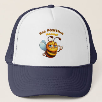 Casquette Conception de Bumblebee Carton Jaune Confiant