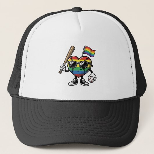 Casquette Conception de chemise de fierté de baseball de coe (Devant)