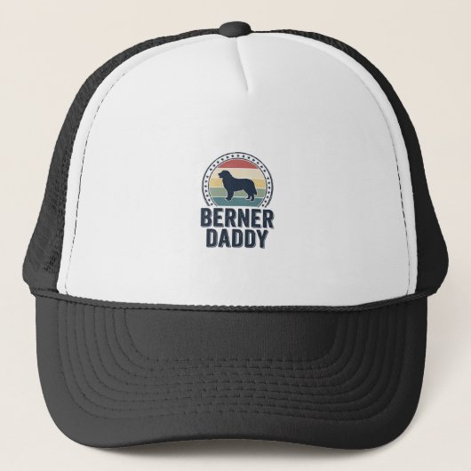 Casquette Conception de chemise vectorielle Berner Daddy Vin (Devant)
