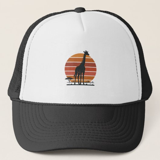 Casquette Conception de chemise vectorielle Safari Coucher d (Devant)
