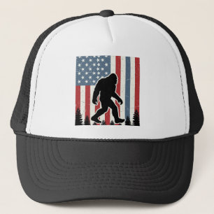 Casquette Conception de chemise vectorielle vintage Bigfoot