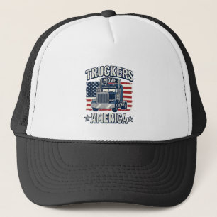 Casquette Conception de chemise vintage pour camionneurs Ame