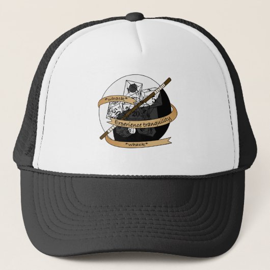 Casquette Conception de dés de moine (Devant)