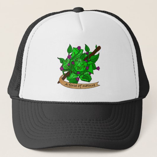 Casquette Conception de dés Druid (Devant)