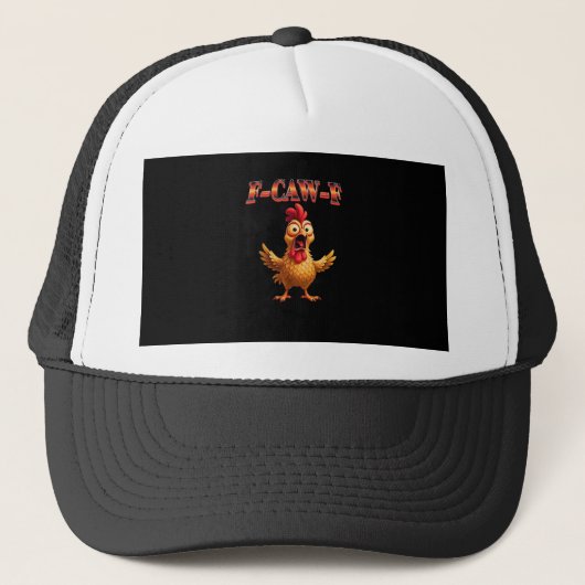 Casquette Conception de design esthétique classique de poule (Devant)