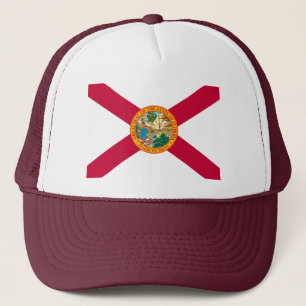 Casquette Conception de drapeau d'état de la Floride