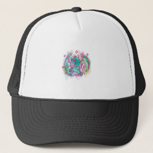 Casquette Conception de fantaisie de dragon mignon