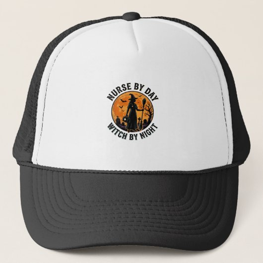 Casquette Conception de garde décalée effrayante de Hallowee (Devant)