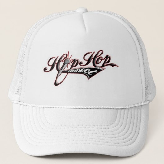 Casquette Conception de HHop (blanc de base) (Devant)
