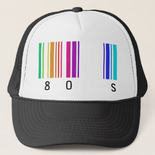 Casquette conception de la couleur 80s !