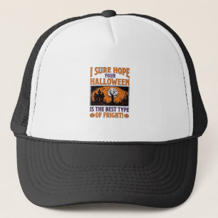 Casquette Conception de la Meilleure Fright de Halloween Vin