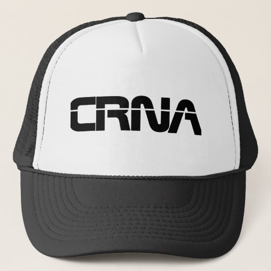 Casquette Conception de l'anesthésie CRNA (Devant)