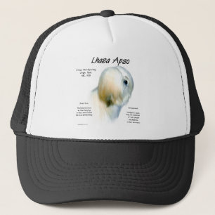 Casquette Conception de l'histoire de Lhasa Apso